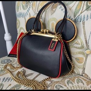 Coach Disney Mickey Mouse x kisslock bag
